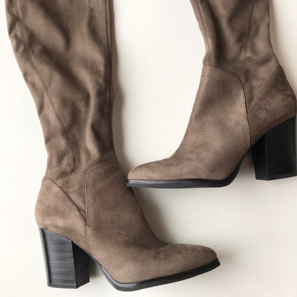 Shoes - Thigh high heel boots